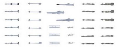 Hasegawa 35010 Набор вооружения JASDF WEAPONS 1 (HASEGAWA) 1/72