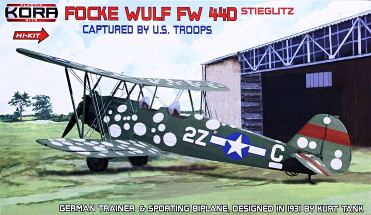 Kora Model KPK72051 Fw 44D Captured by US Troops (HI-KIT) 1/72