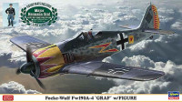Hasegawa 07492 Самолет Focke Wulf Fw190A-4 Graf w/Figure 1/48