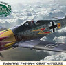 Hasegawa 07492 Самолет Focke Wulf Fw190A-4 Graf w/Figure 1/48