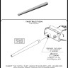 Master (Pl) G72030 M10 Tank Destroyer 3-inch M7 gun barrel 1/72