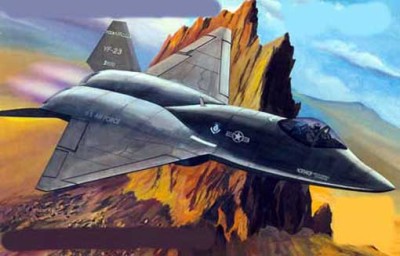 Trumpeter 01332 Американский Самолет YF-23