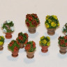 Plus model 380 Flowers in flowerpots 1:35