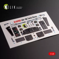 Reskit K48105 UH-1N 'Twin Huey' interior 3D (ZIMI/KITTYH) 1/48