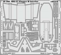 Eduard 49560 MiG-27 Flogger D interior S.A.