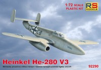 Rs Model 92290 Heinkel He-280 V3 (4x camo) 1/72