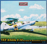 Kora Model 72115 VEF Irbitis I-12 German & Rumanian service 1/72