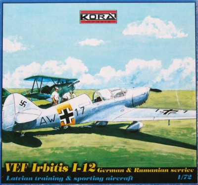Kora Model 72115 VEF Irbitis I-12 German &amp; Rumanian service 1/72