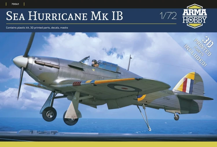 Arma Hobby 70061 Sea Hurricane Mk Ib (5x camo) 1/72