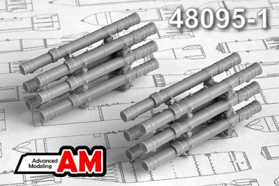 Advanced Modeling AMC 48095-1 УР 9М120 «Атака» с АПУ-6 1/48