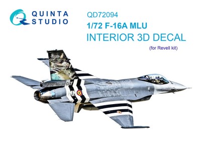 Quinta Studio QD72094 F-16A MLU (Revell) 1/72