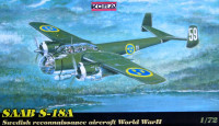 Kora Model 7292 SAAB S-18A (Swedish reconnaiss. WWII plane) 1/72
