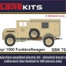 Sabre Kits SBK7027 Steyr 1500 Funkkraftwagen ex-Profiline, Special Hobby 1/72