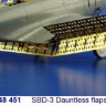 Eduard 48451 SBD-3 flaps фототравление Eduard