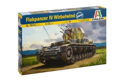 Italeri 07074 Танк FLAKPANZER IV WIRBELWIND 1/72