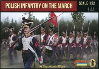Strelets STR14272 Polish Infantry on the March Napoleonic 1/72
