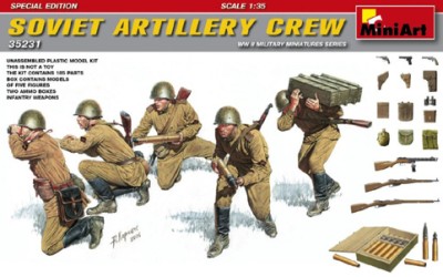 MiniArt 35231 Советский артиллерийский расчет 1/35