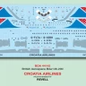 Boa Decals 44143 Decals BAe 146-200 Croatia Airways 1/144