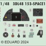 Eduard 3DL48153 Hurricane Mk.IIc SPACE (HOBBYB) 1/48