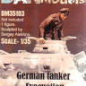Dan models 35103 немецкие танкисты. Эвакуация из подбитого танка. 1940-43 гг. набор №2 - 2 фигуры