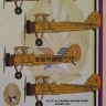 Kora Model DEC72174 Ki-9 SPRUCE (Manchukuo Air Force) декали декали 1/72