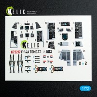 Reskit K72217 F-14A Tomcat - interior 3D (HOBBYB) 1/72