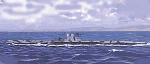 Hobby Boss 87008 Подлодка DKM U-Boat Type VIIB 1/700