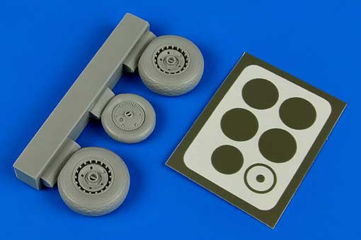 Aires 4676 Me 262A/B wheels & paint masks 1/48
