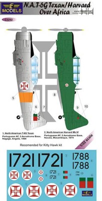 Lf Model C3292 Decals T-6G Texan/Harvard o.Africa (KITTYH) 1/32