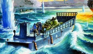 Hobby Boss 84817 U.S LSM-3 USN Vehicle Landing Craft 1/48