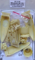 Kora Model DS72182 MC-20-I Correction engine nacelle (PLT) 1/72