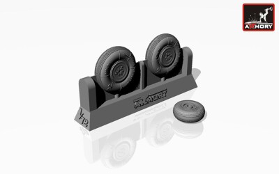 Armory ARAW72006 Yakovlev Yak-17 wheels 1/72