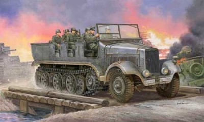 Trumpeter 05531 Sd Kfz 6 полугус тягач 1/35