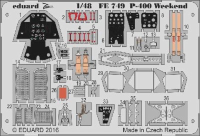 Eduard FE749 P-400 Weekend 1/48