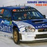 Hasegawa 20707 Subaru Impreza WRC 2005 "Ралли Швеции 2026" (Limited Edition) 1/24