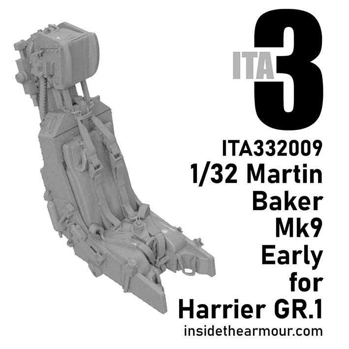 Inside the Armour ITA332009 Martin Baker Mk.9 Early for BAe Harrier GR.1 1/32