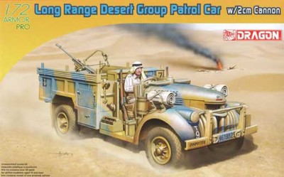 Dragon 7504 1/72 Chevrolet 1533X2 30 cwt w/20 mm Breda mod.