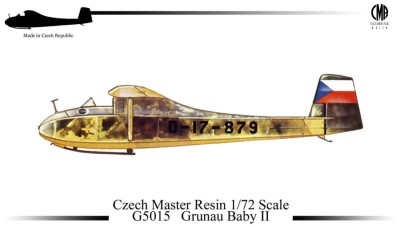 CZECHMASTER CMRG72015 1/72 Grunau Baby II