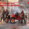 ICM 35606 Автомобиль Model T 1914 Fire Truck с американскими пожарными 1/35
