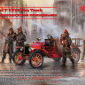 ICM 35606 Автомобиль Model T 1914 Fire Truck с американскими пожарными 1/35