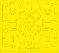 Eduard EX748 Mask 1/48 F-104DJ TFace (KIN)