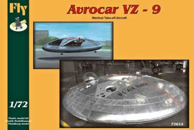 Fly model 72014 Avrocar VZ-9 (Vertical Take-Off Aircraft) 1/72