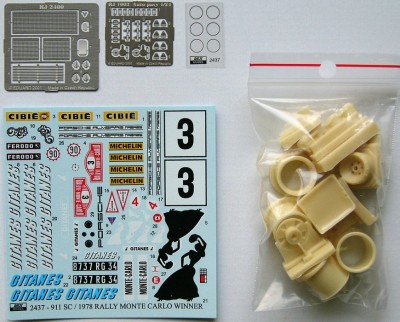 Reji Model 160 Transkit Porsche 911 SC Rally M. Carlo 1978 1/24