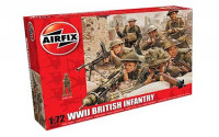 Airfix 00763 Набор фигур WWII British Infantry 1:72