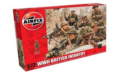 Airfix 00763 Набор Фигур WWII British Infantry 1/72