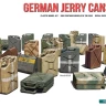 Miniart 49004 German Jerry Cans WWII (28 pcs., incl.decals) 1/48