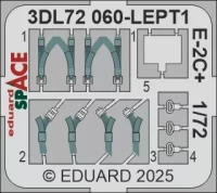 Eduard 3DL72060 E-2C+ SPACE (HELL) 1/72