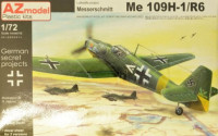 Az model 75042 Messerschmitt Me 109H-1/R6 (3x camo) 1/72