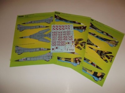 Model Maker Decals D48013 Mikoyan MiG-23MF in Polish service 1/48