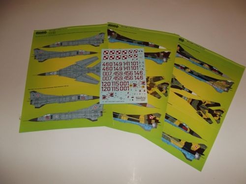 Model Maker Decals D48013 Mikoyan MiG-23MF in Polish service 1/48